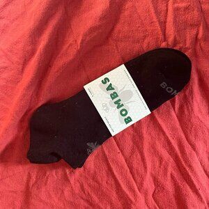 Bombas peds/ no show socks size Extra Large Black